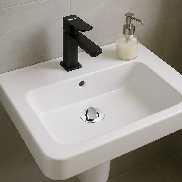 Leziter Tub de scurgere pentru chiuvetă cu revărsare