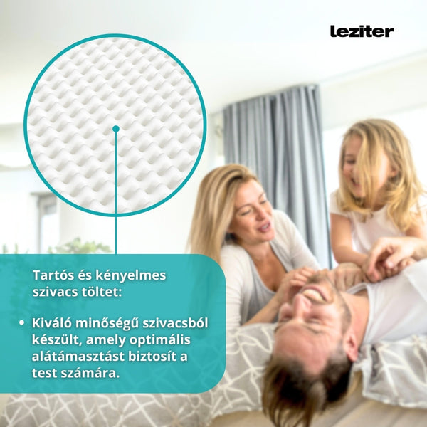 Leziter Saltea din spumă DreamX 140x200x12