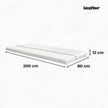 Leziter Saltea din spumă DreamX 80x200x12