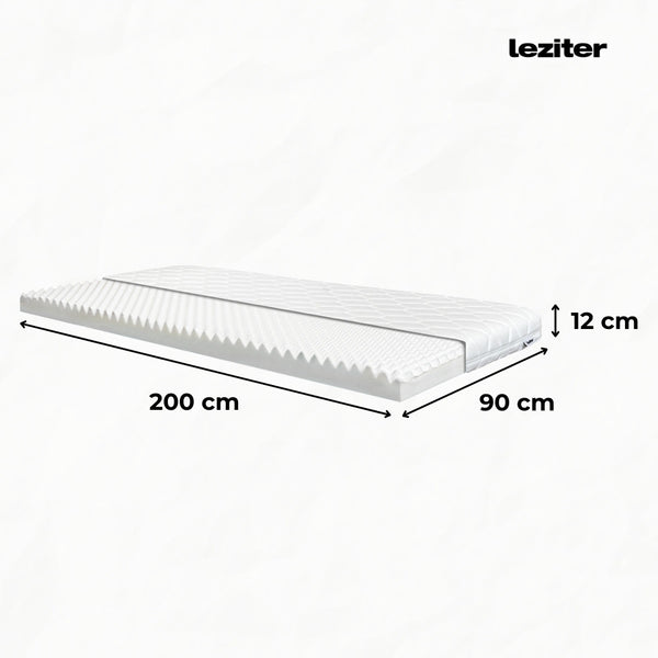 Leziter Saltea din spumă DreamX 90x200x12
