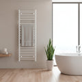 Leziter Uscător de prosoape drept radiator 1200x500 mm alb