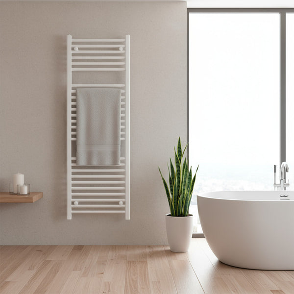 Leziter Uscător de prosoape drept radiator 1200x500 mm alb