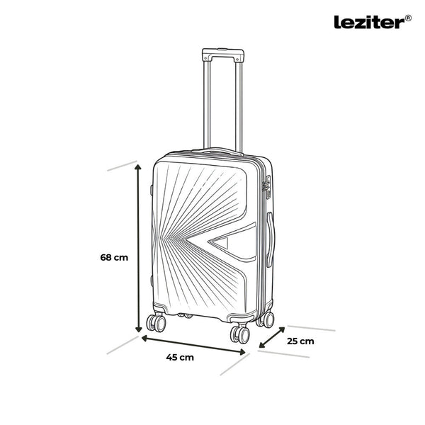 Leziter Set de valize cu roți TraveLux Endure II, albastru