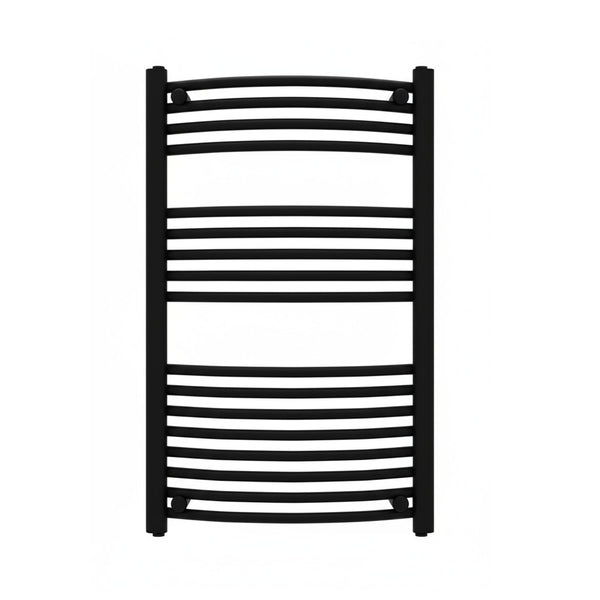 Leziter Radiator curbat pentru uscător de prosoape 1000x500 mm negru