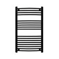 Leziter Radiator curbat pentru uscător de prosoape 1000x600 mm negru
