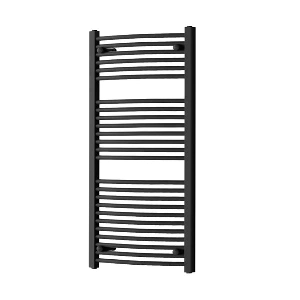 Leziter Radiator curbat pentru uscător de prosoape 1200x600 mm negru