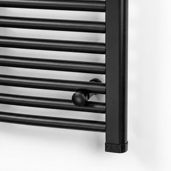 Leziter Radiator curbat pentru uscător de prosoape 1200x600 mm negru