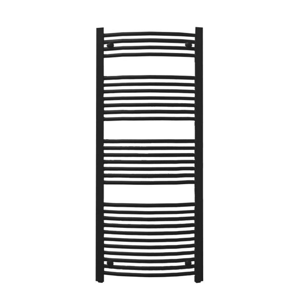 Leziter Radiator curbat pentru uscător de prosoape 1400x600 mm negru