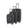 Leziter Set de valize cu roți TraveLux Light, negru