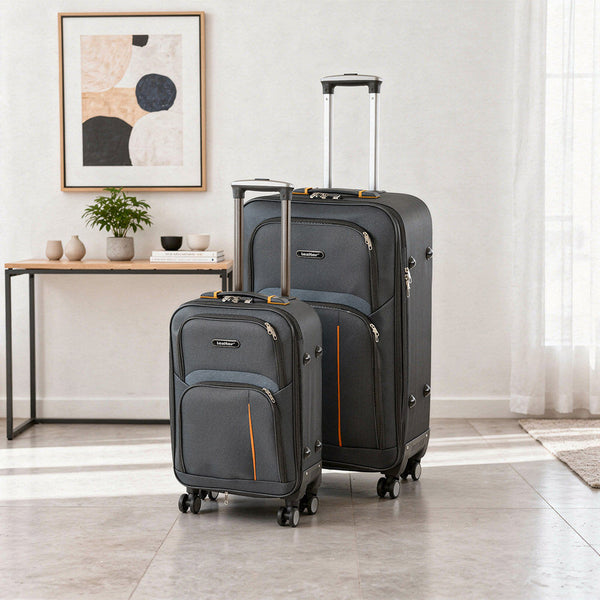 Leziter Set de valize cu roți TraveLux Light III, negru