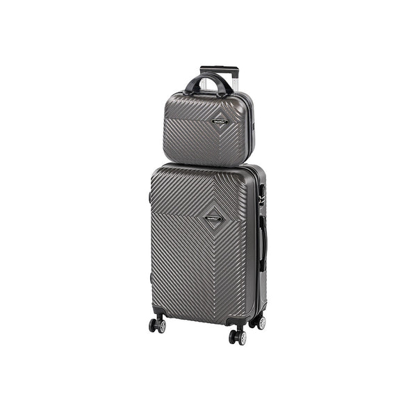 Leziter Set de valize cu roți TraveLux Pro VII, gri