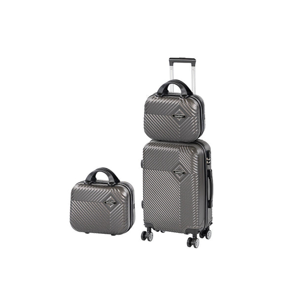 Leziter Set de valize cu roți TraveLux Pro XII, gri