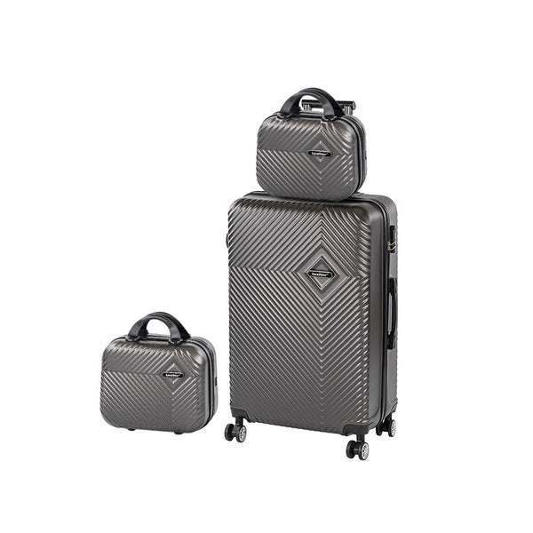 Leziter Set de valize cu roți TraveLux Pro XIV, gri