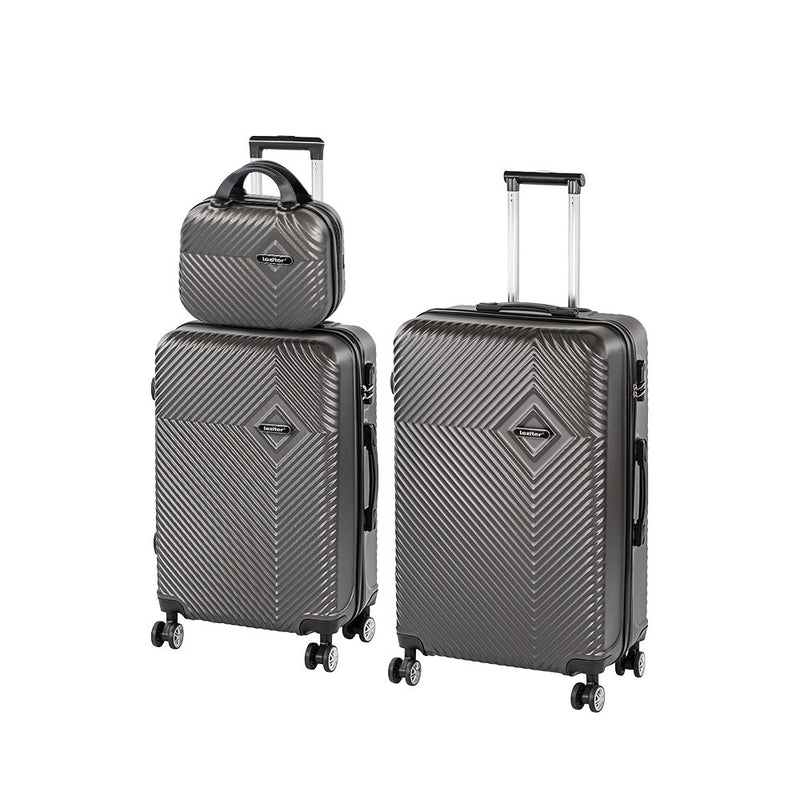 Leziter Set de valize cu roți TraveLux Pro XVII, gri