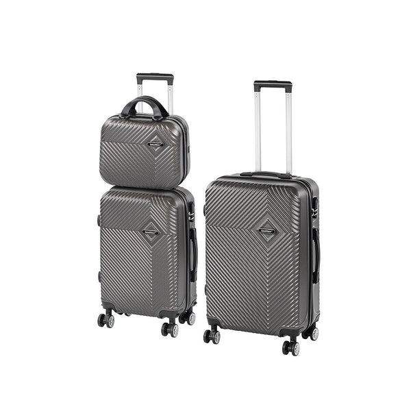 Leziter Set de valize cu roți TraveLux Pro XVIII, gri