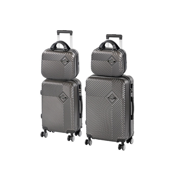 Leziter Set de valize cu roți TraveLux Pro XXII, gri