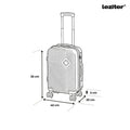 Leziter Set de valize cu roți TraveLux Pro XXIV, gri