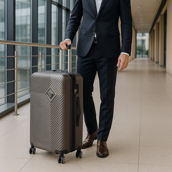 Leziter Set de valize cu roți TraveLux Pro XXIV, gri