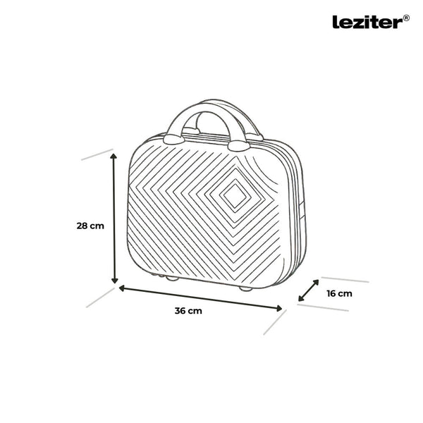 Leziter Set de valize cu roți TraveLux Pro XXV, gri