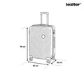 Leziter Set de valize cu roți TraveLux Pro XXV, gri