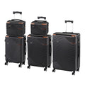Leziter Set de valize cu roți TraveLux Urban, negru