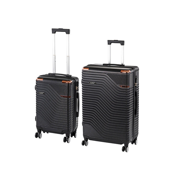 Leziter Set de valize cu roți TraveLux Urban X, negru