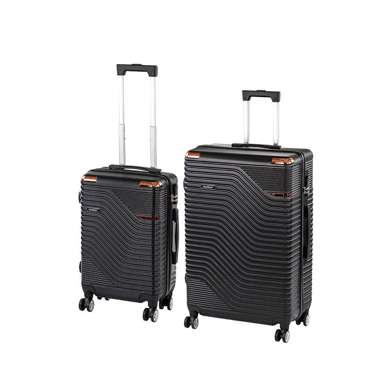 Leziter Set de valize cu roți TraveLux Urban X, negru
