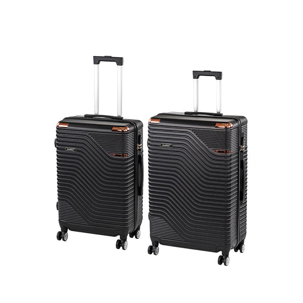 Leziter Set de valize cu roți TraveLux Urban XI, negru