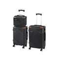 Leziter Set de valize cu roți TraveLux Urban XVIII, negru