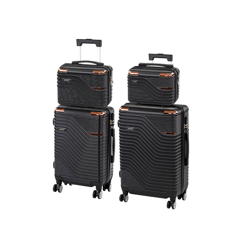 Leziter Set de valize cu roți TraveLux Urban XXII, negru
