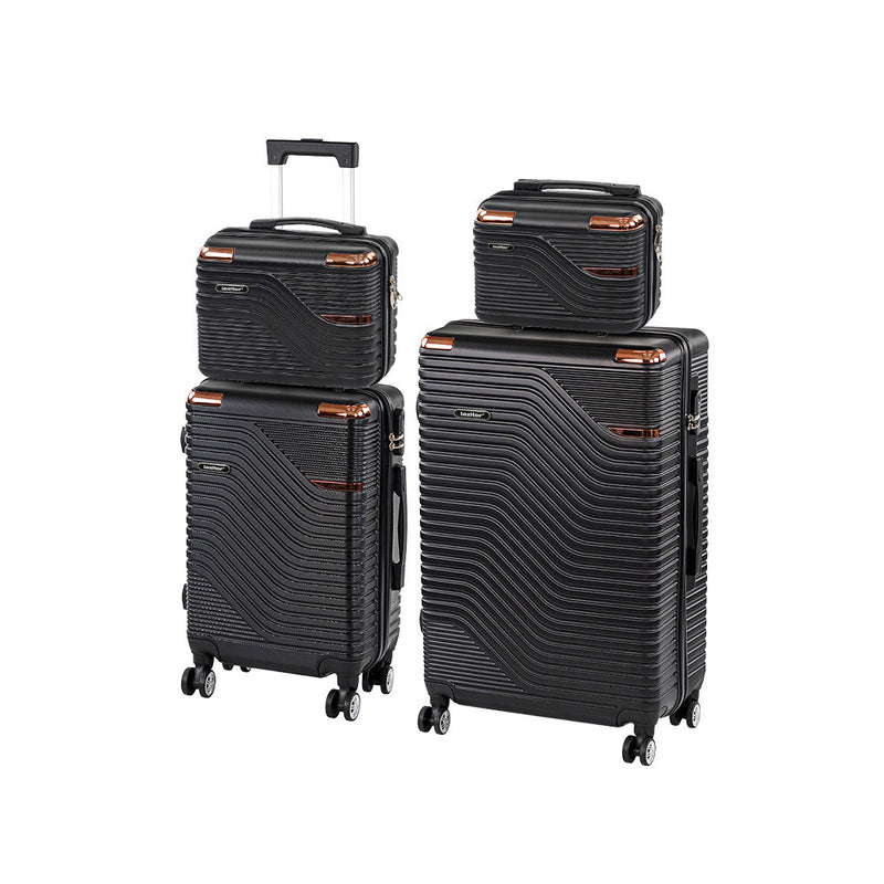 Leziter Set de valize cu roți TraveLux Urban XXIII, negru