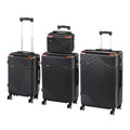 Leziter Set de valize cu roți TraveLux Urban XXIV, negru