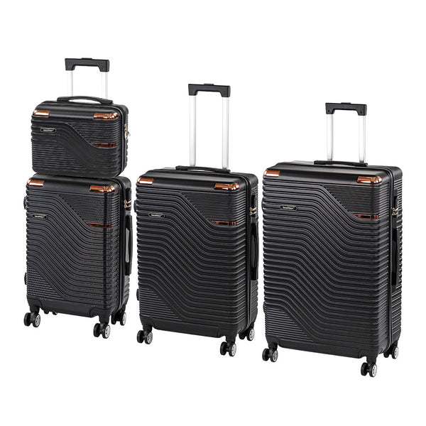 Leziter Set de valize cu roți TraveLux Urban XXV, negru