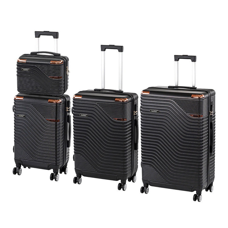 Leziter Set de valize cu roți TraveLux Urban XXV, negru