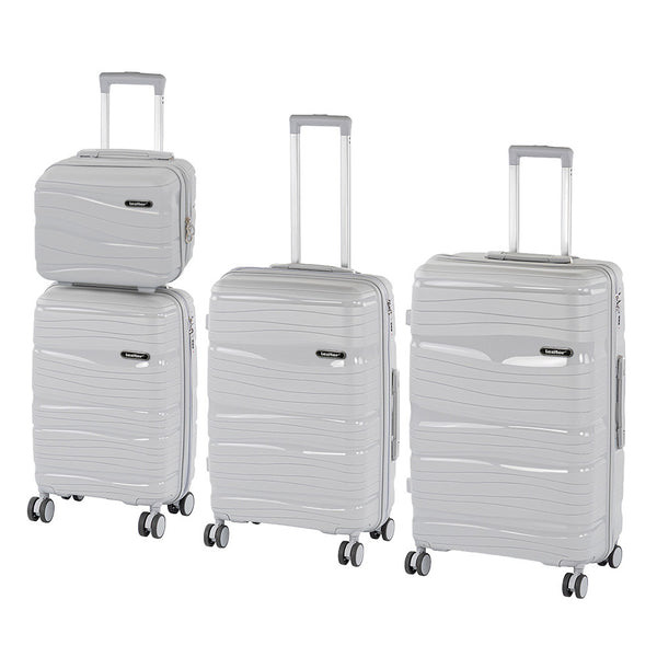 Leziter Set de valize cu roți TraveLux Voyager, gri