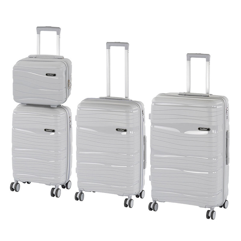 Leziter Set de valize cu roți TraveLux Voyager, gri