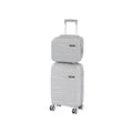 Leziter Set de valize cu roți TraveLux Voyager II, gri