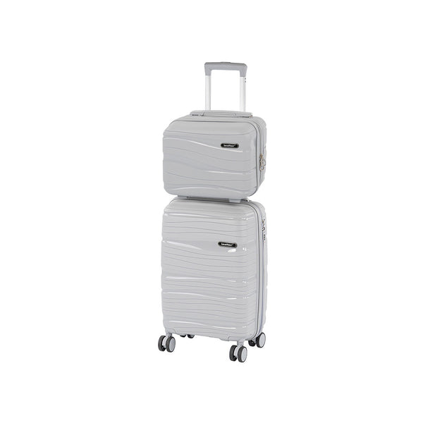 Leziter Set de valize cu roți TraveLux Voyager II, gri