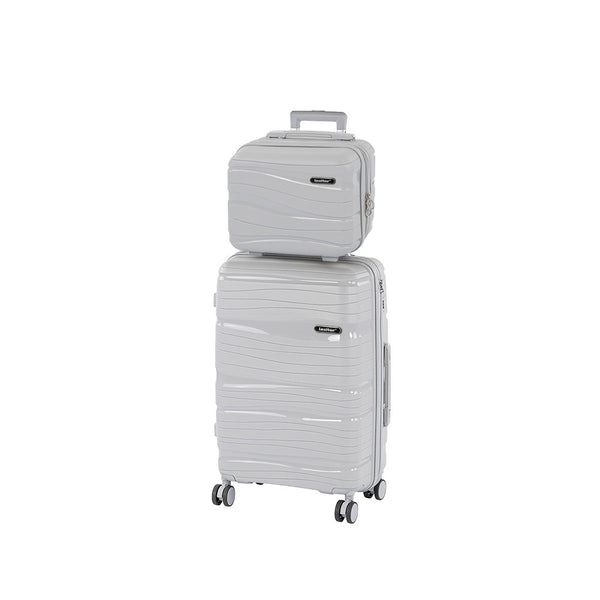 Leziter Set de valize cu roți TraveLux Voyager III, gri