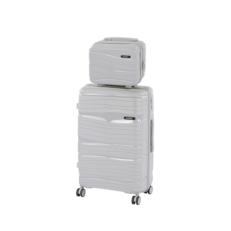 Leziter Set de valize cu roți TraveLux Voyager IV, gri