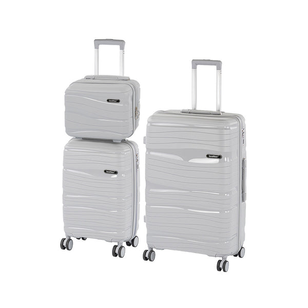Leziter Set de valize cu roți TraveLux Voyager IX, gri
