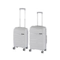 Leziter Set de valize cu roți TraveLux Voyager V, gri