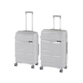 Leziter Set de valize cu roți TraveLux Voyager VII, gri