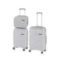 Leziter Set de valize cu roți TraveLux Voyager VIII, gri