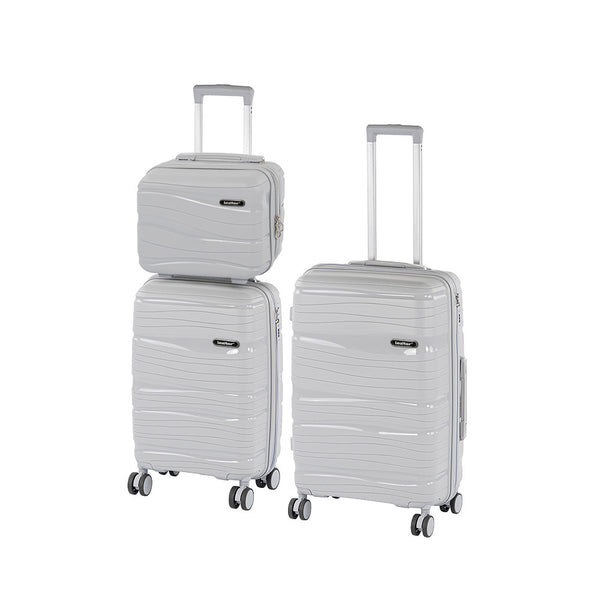 Leziter Set de valize cu roți TraveLux Voyager VIII, gri