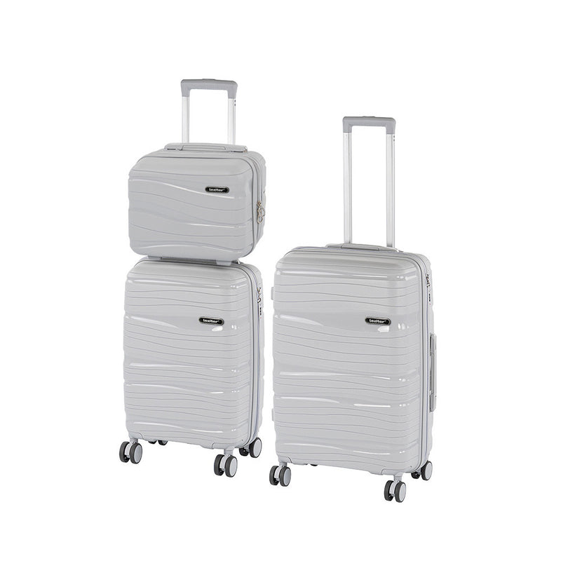 Leziter Set de valize cu roți TraveLux Voyager VIII, gri