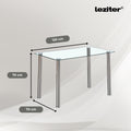 Leziter Velon 4+1 set de sufragerie alb-bej