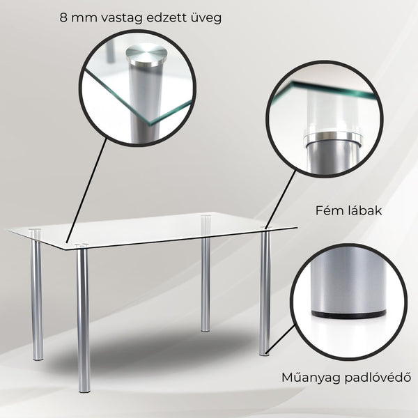 Leziter Set de masă Midori 4+1 bej