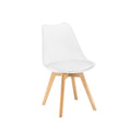 Leziter Set de sufragerie Liva 4+1 alb-alb