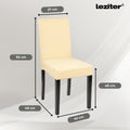 Leziter Set de masă Leon 4+1 stejar Sonoma-bej